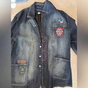 Men’s Denim Blazer